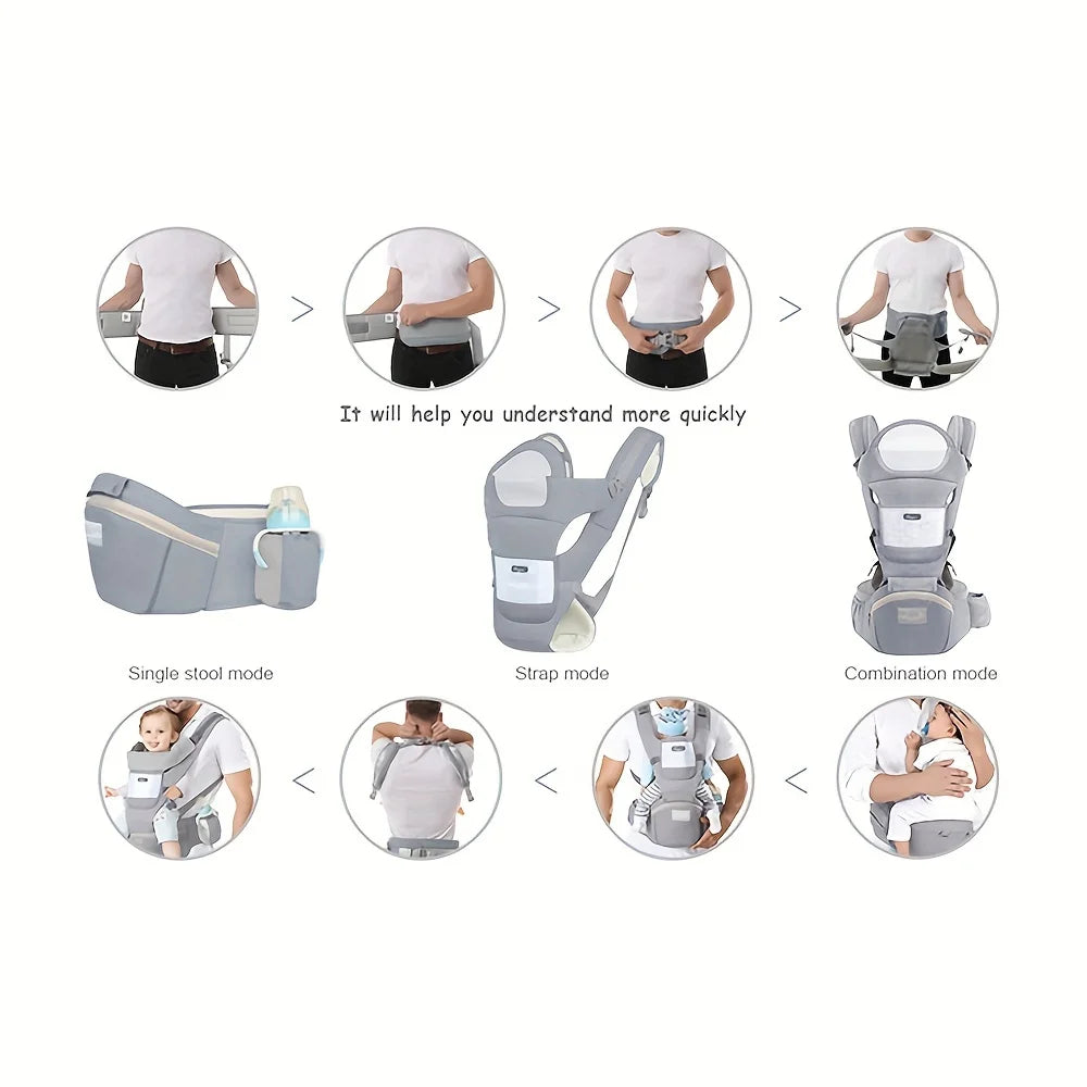 6-in-1 Multifunctional Baby Carrier