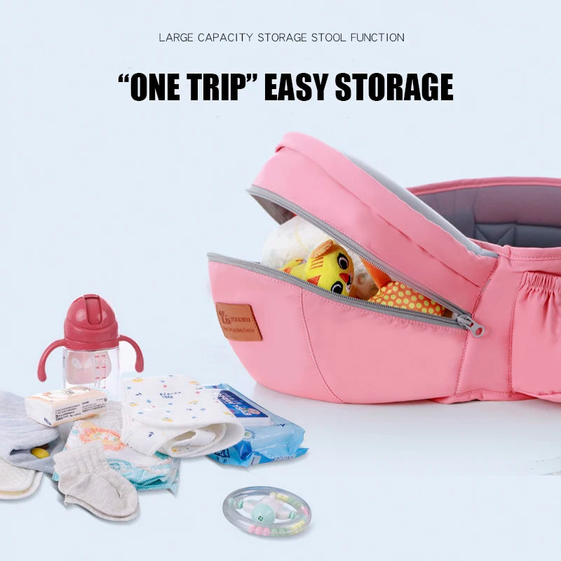 Travel Baby Carrier Backpack with Hip Seat